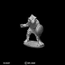 Load image into Gallery viewer, 53-0107:  Gnoll Warrior with Round Shield
