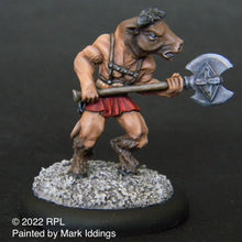 Load image into Gallery viewer, 53-0601:  Minotaur Infantry  with Double Headed Axe
