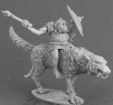 TMM-8541 Goblin Wolf Rider in Chainmail