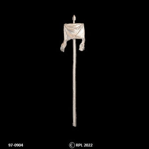 97-0904:  Standard - Medium Square Banner with Tassels