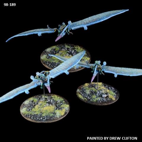 98-0189:  Lizardman Pteranadon Regiment [x3]