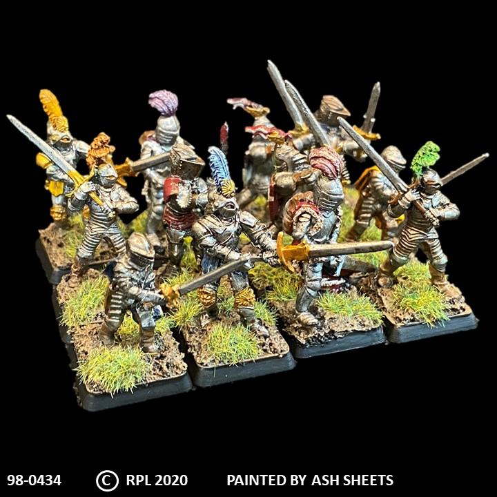 98-0434: K/M: Foot Knights with Great Swords Regiment
