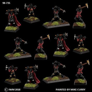98-0735:  Chaos Knights with Hammers & Maces Regiment