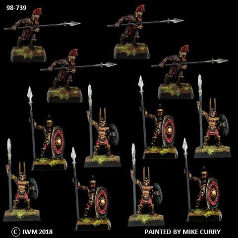 98-0739:  Chaos Knight Berserkers with Spears Regiment