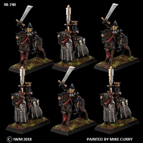 98-0740:  Chaos Knight Cavalry Swordsmen Regiment [x6]