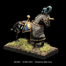 Load image into Gallery viewer, 48-0502:  Elf Horse with Heavy Barding
