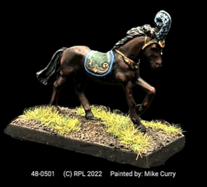 48-0501:  Elf Horse, Saddled