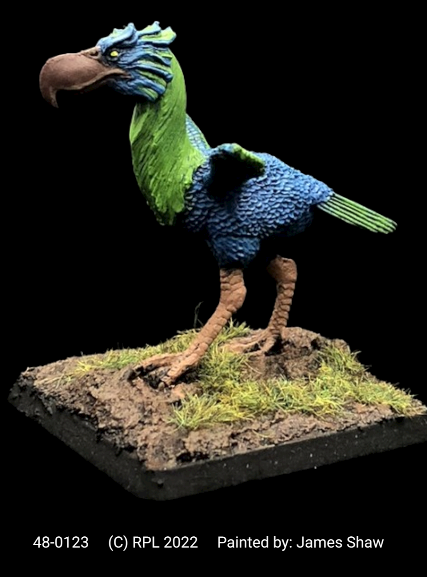 48-0123: Terror Bird III - Large Phorhusracos – Ral Partha Legacy