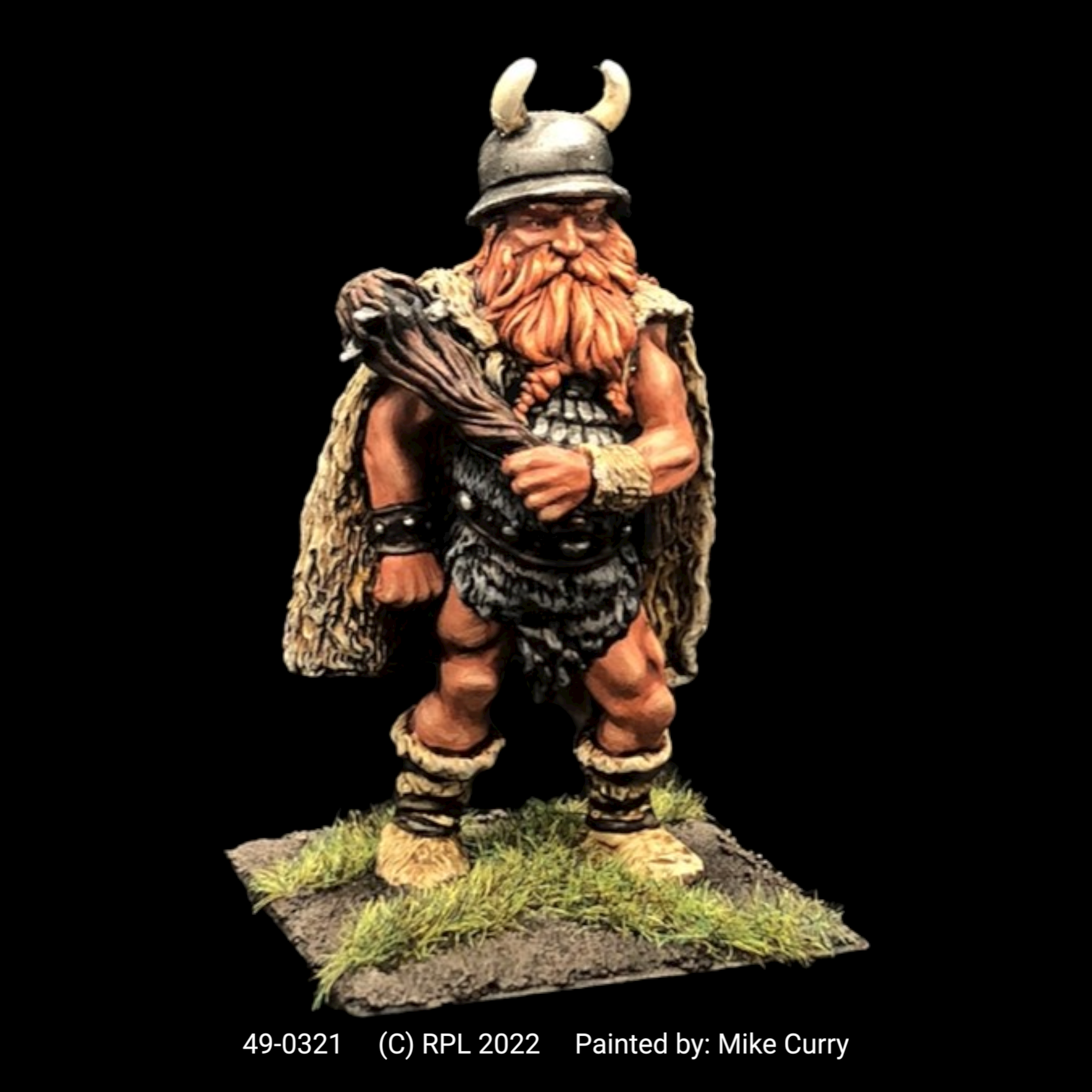 49-0321: Hill Giant, Club Against Shoulder – Ral Partha Legacy