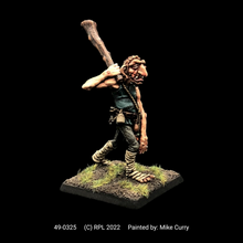 Load image into Gallery viewer, 49-0325:  Hill Giant Advancing, Club Raised
