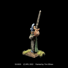 Load image into Gallery viewer, 50-0035:  Sea Elf Honor Guard with Great Sword
