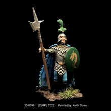 Load image into Gallery viewer, 50-0099:  Elf Warlord with Spear and Shield
