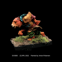 Load image into Gallery viewer, 53-0083:  Beastman Lord  - WereTiger Advancing

