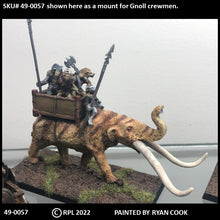 Load image into Gallery viewer, 49-0057:  Mammoth with Howdah
