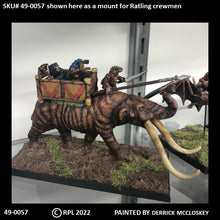 Load image into Gallery viewer, 49-0057:  Mammoth with Howdah
