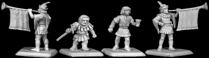 TMM-3027 Dwarf, Page, and Trumpeter