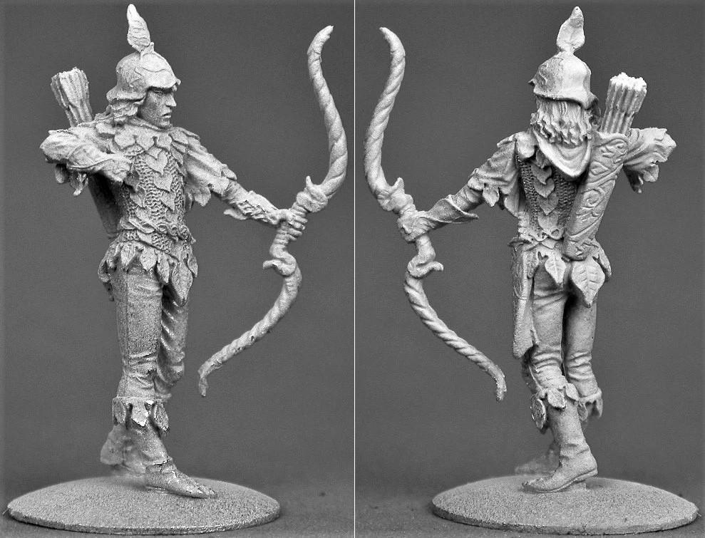 TMM-8011 Wood Elf Archer in Chainmail w/ Plates